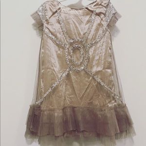 Silver with sequence Joyfolie formal dress